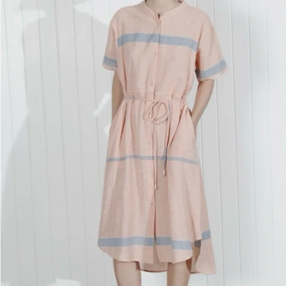 Apiece Apart Pink Flutter Sleeve Sundress - Picture 5 of 5